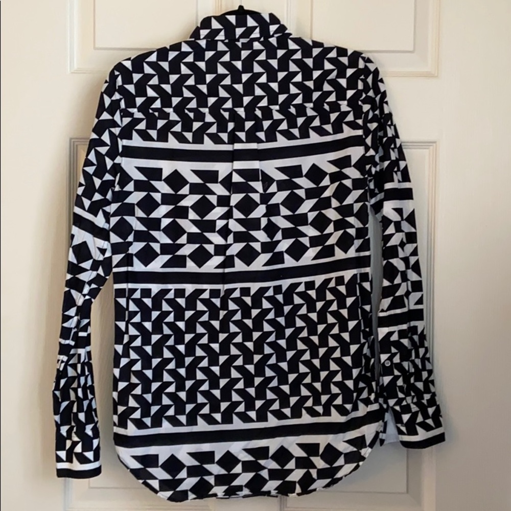 Jcrew Geometric Print Button Down - image 3